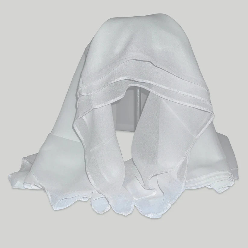 Georgette - Premium White