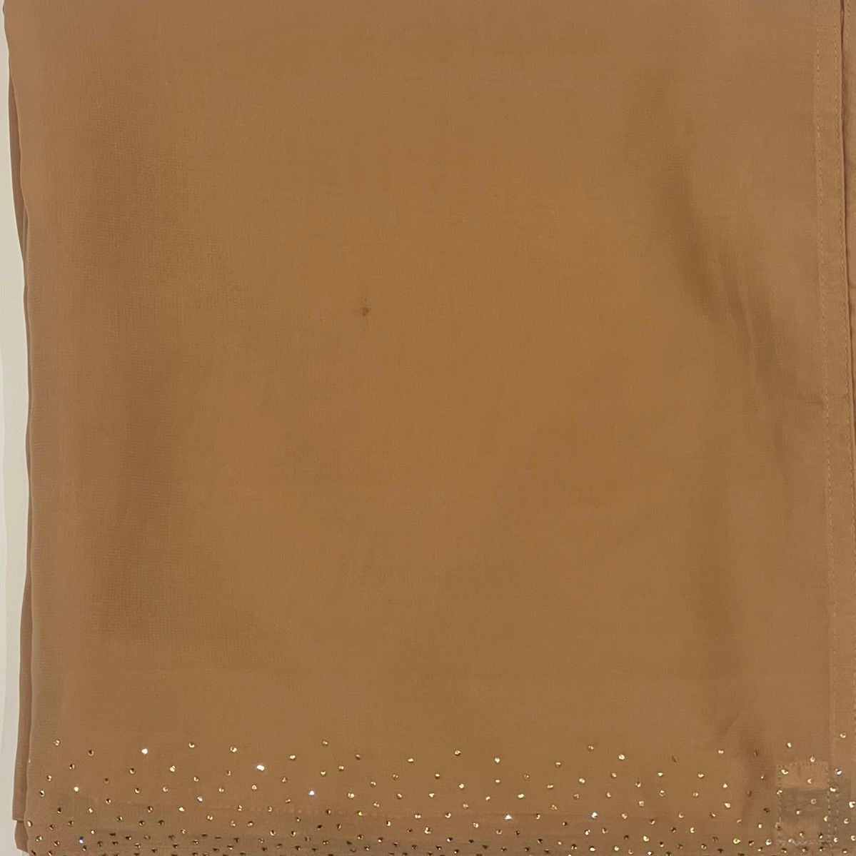 Cinnamon Plain Korean Chiffon - Chaddar