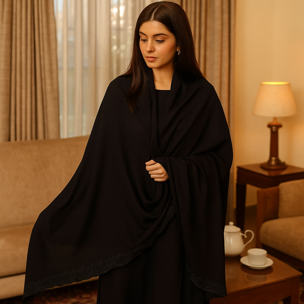 Icon Applique Lawn - Shawl