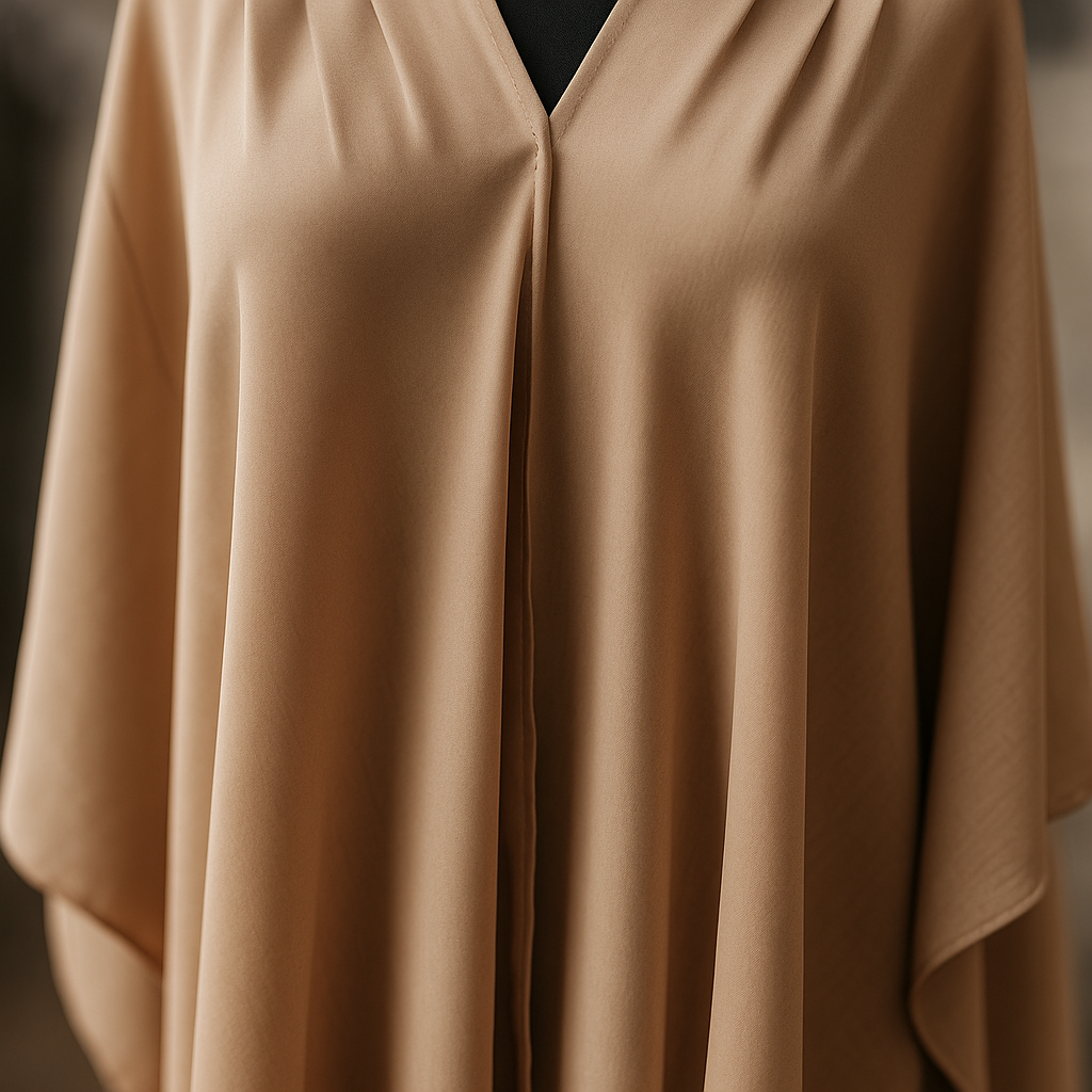 Korean Chiffon Cape Shawl