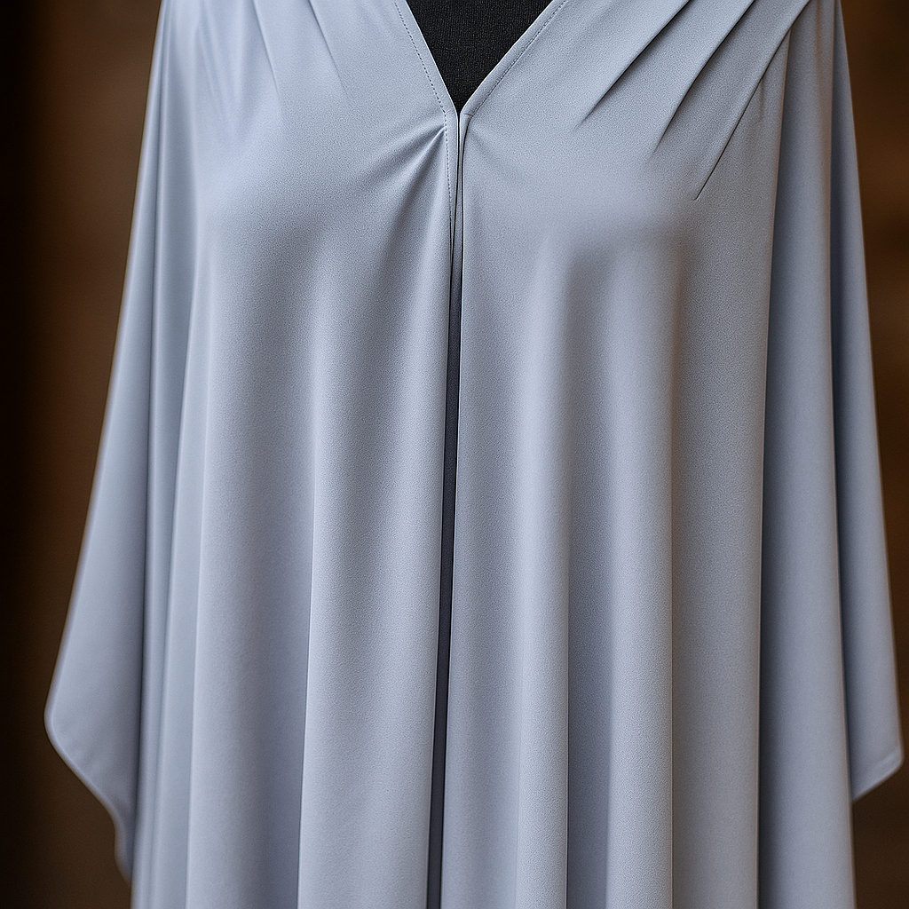 Korean Chiffon Cape Shawl