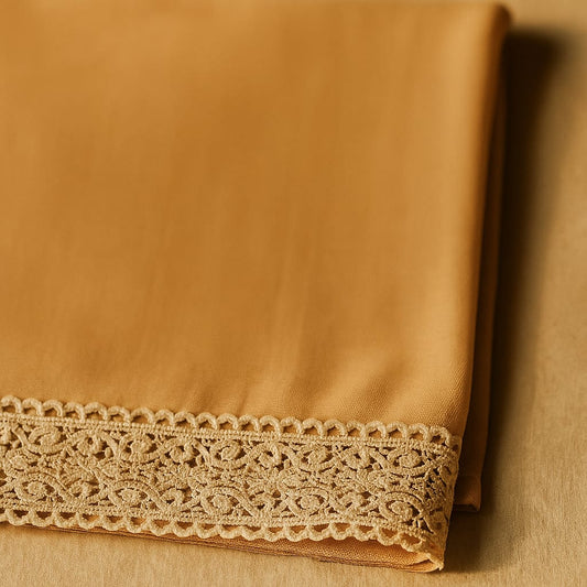 Beige Korean Chiffon - Chaddar