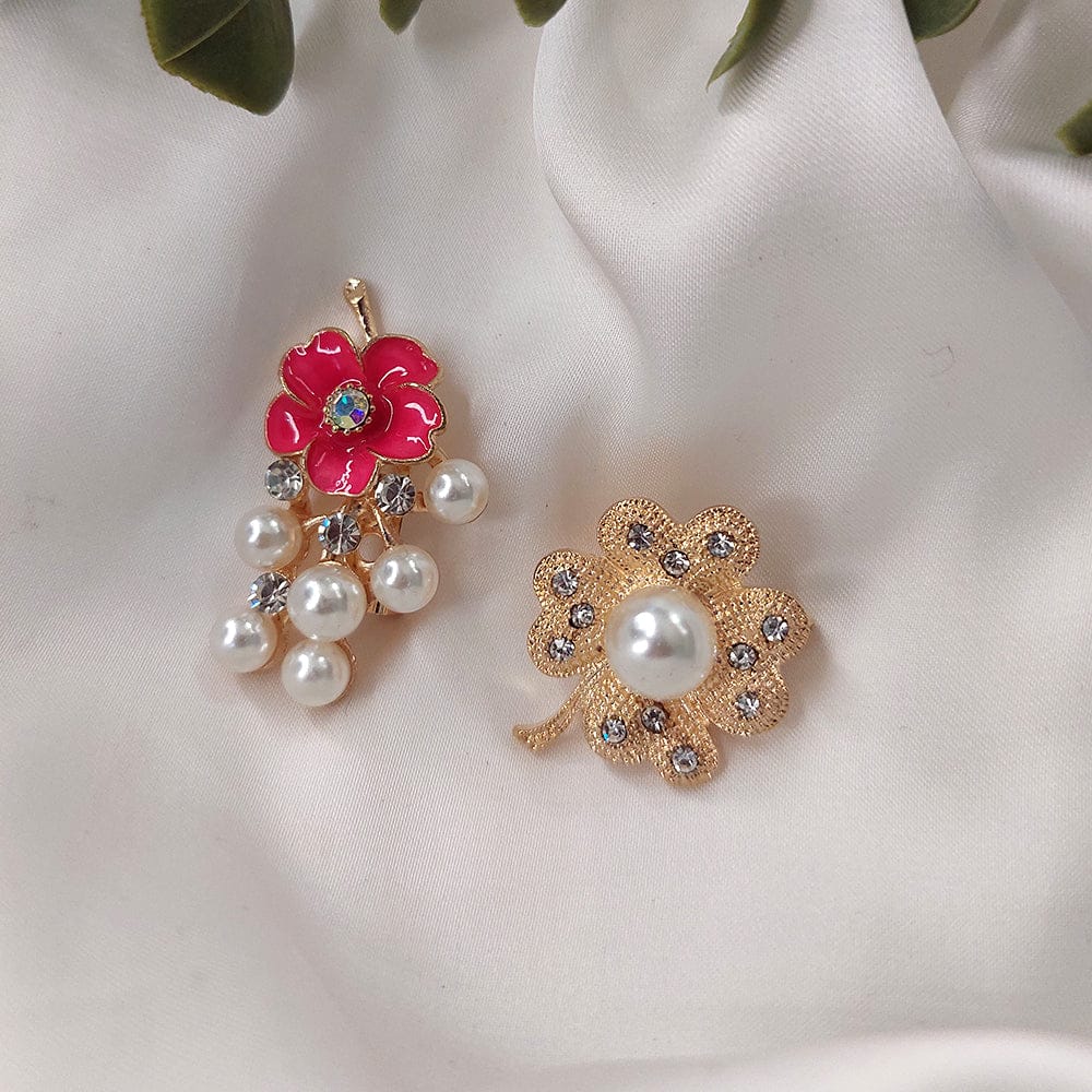 Flower Brooch Pins - Hijab