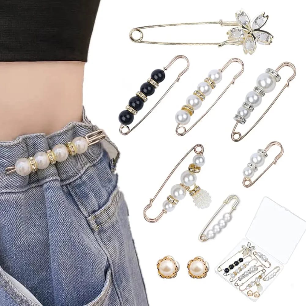 Pearl Brooch Pins - Hijab