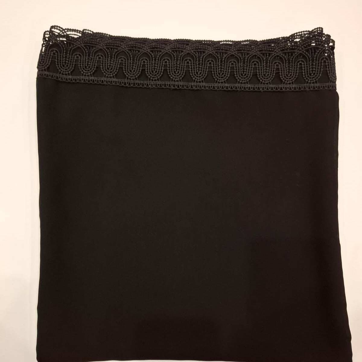 Black Korean Chiffon - Chaddar