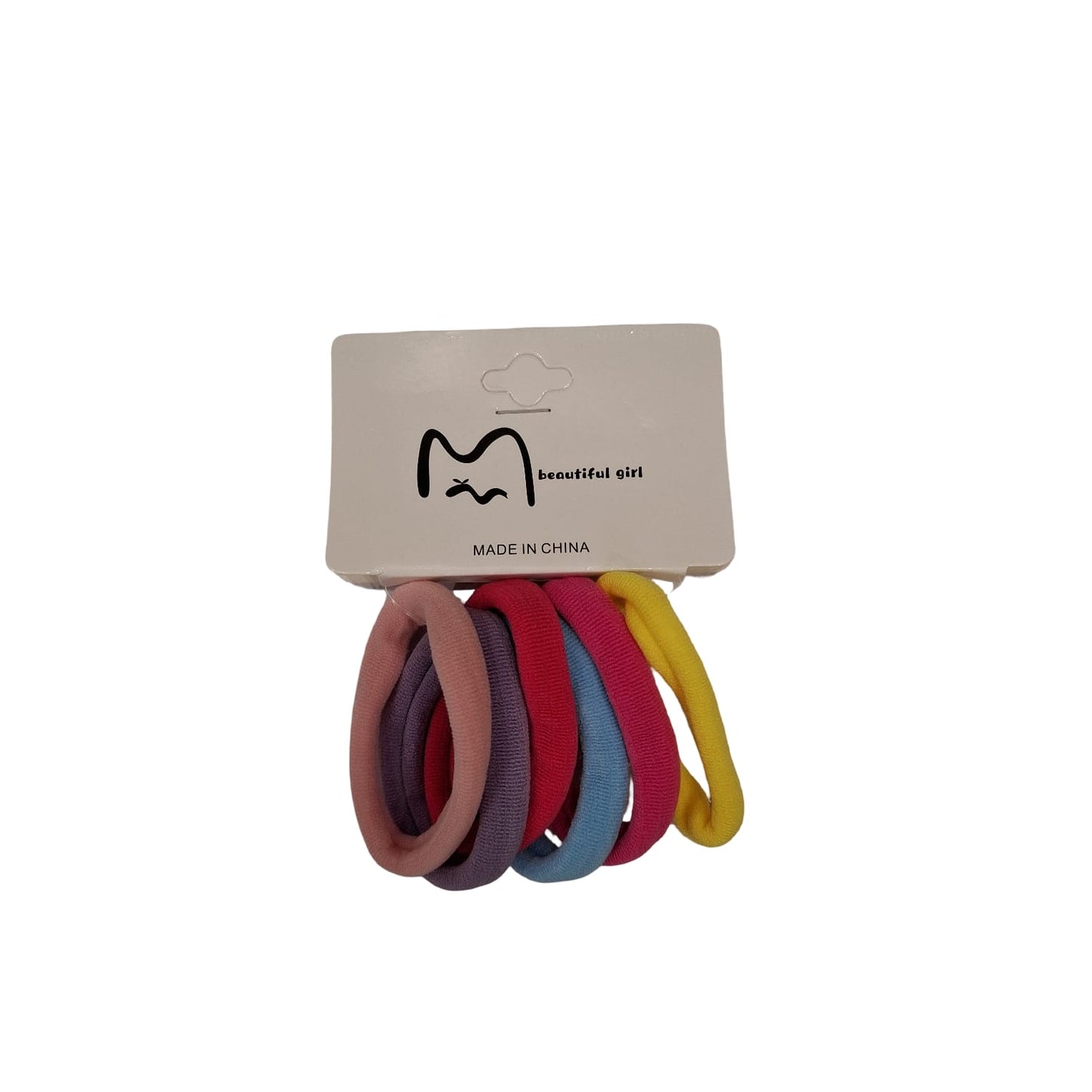 Hair Pony Tailer - Multi Colors Pack of 6