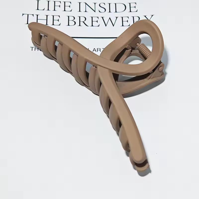 Large Hair Clip Cross Matte - Hair