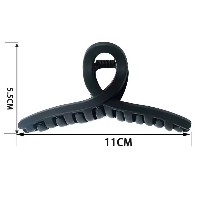 Large Hair Clip Cross Matte - Hair